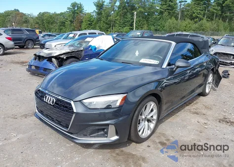 2021 Audi A5 Cabriolet Premium Plus 45 Tfsi Quattro S Tronic z USA, uszkodzony, nr VIN WAUWAGF52MN001885